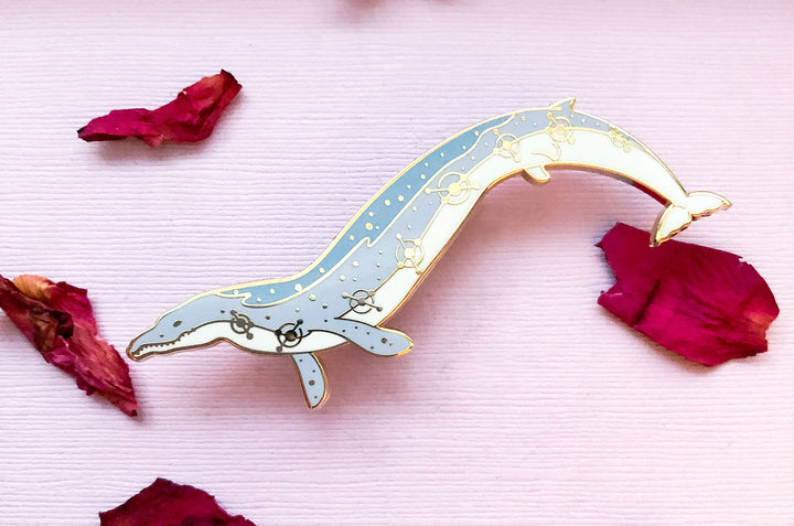 Prehistoric Timeline Basilosaurus Enamel Pin