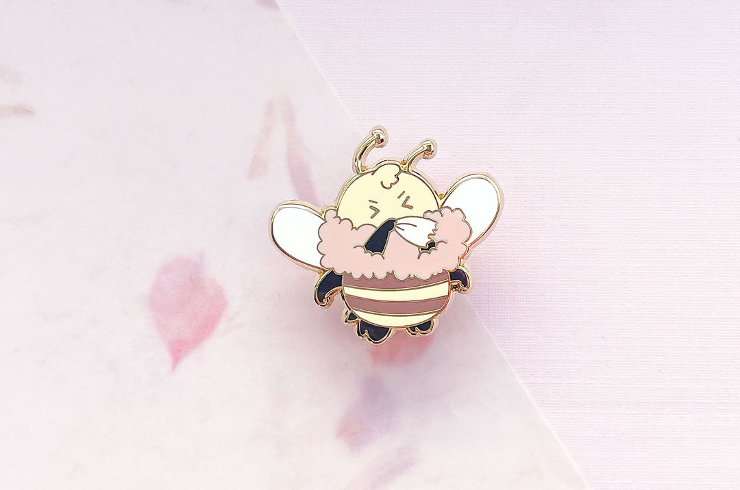 Bee's Sneeze Enamel Pin