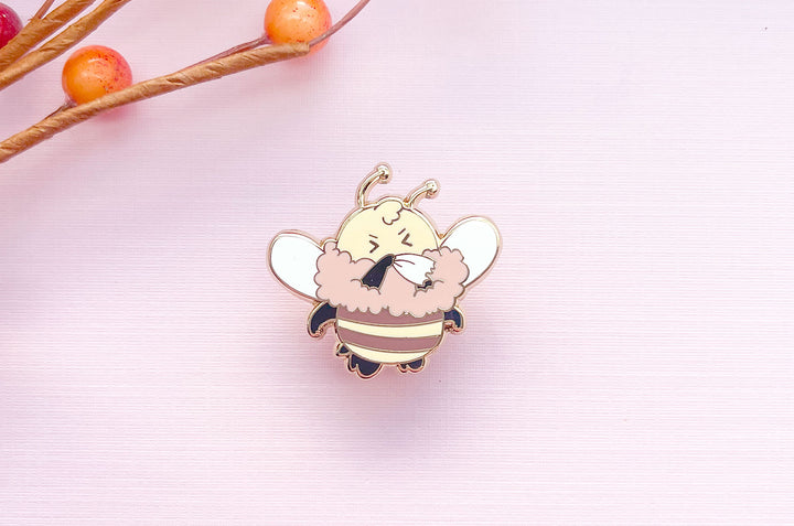 Bee's Sneeze Enamel Pin