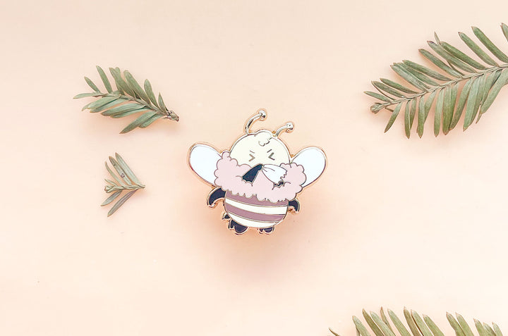 Bee's Sneeze Enamel Pin