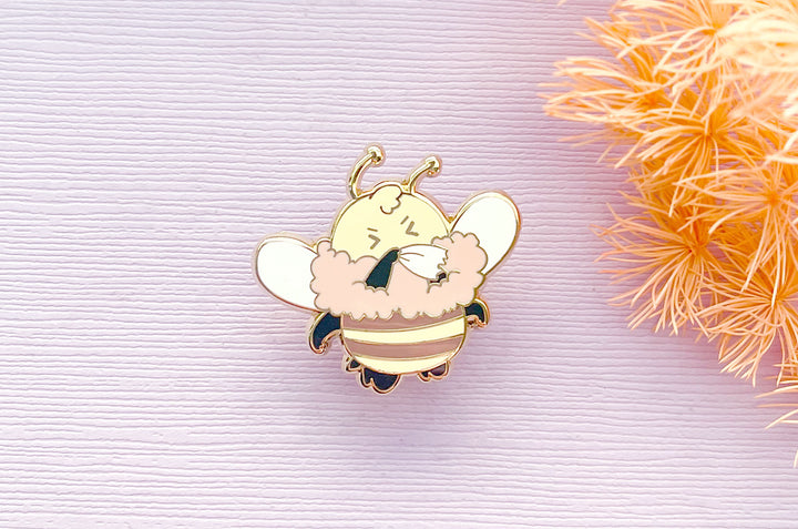 Bee's Sneeze Enamel Pin