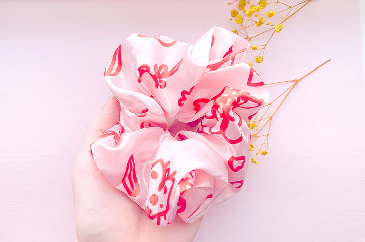 Bridget (Beetles and Leaves) Patterned Hair Tie