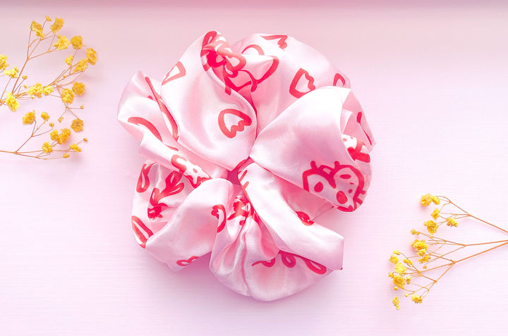 Bridget (Beetles and Leaves) Patterned Hair Tie