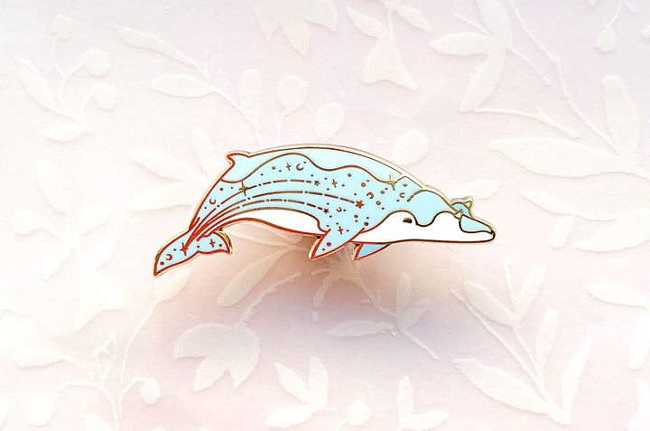 Blainville's Beaked Whale (Falling Stars) Enamel Pin