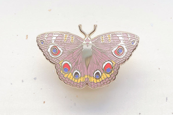 Buckeye Butterfly (Junonia coenia) Enamel Pin