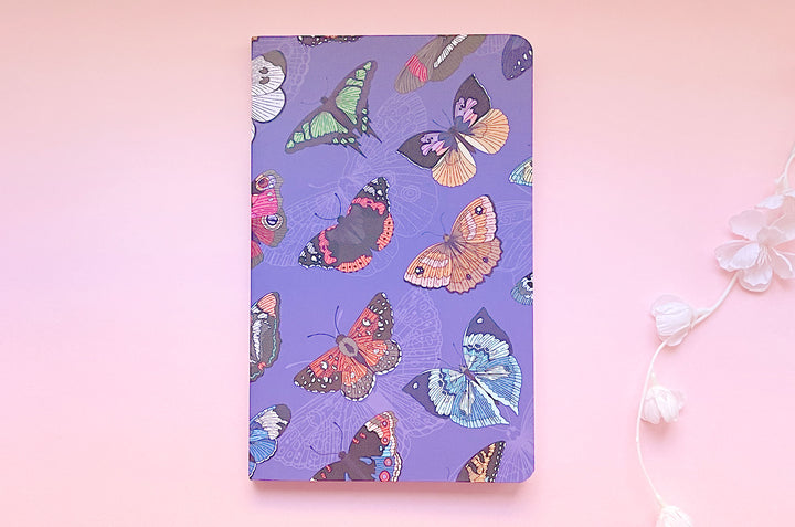 Butterflies Dotted Grid Notebook