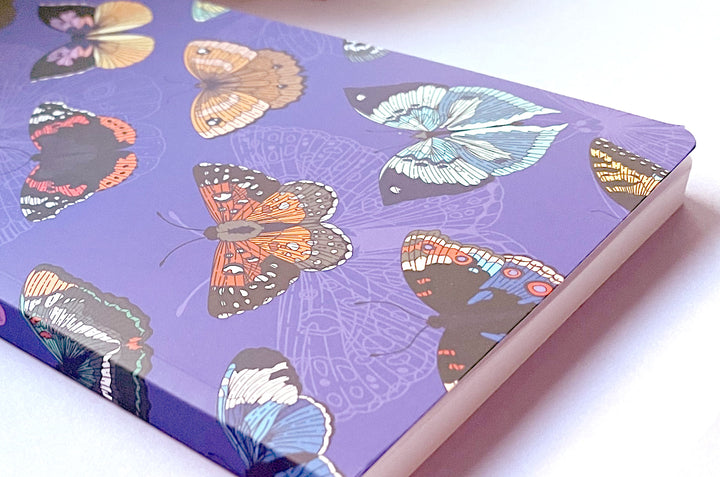 Butterflies Dotted Grid Notebook