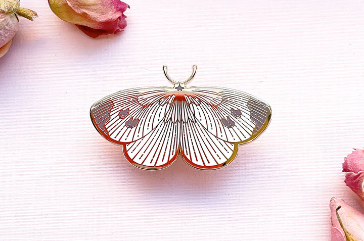 Cabbage Butterfly (Pieris rapae) Enamel Pin