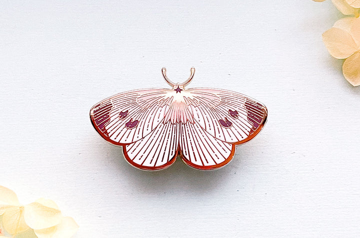 Cabbage Butterfly (Pieris rapae) Enamel Pin