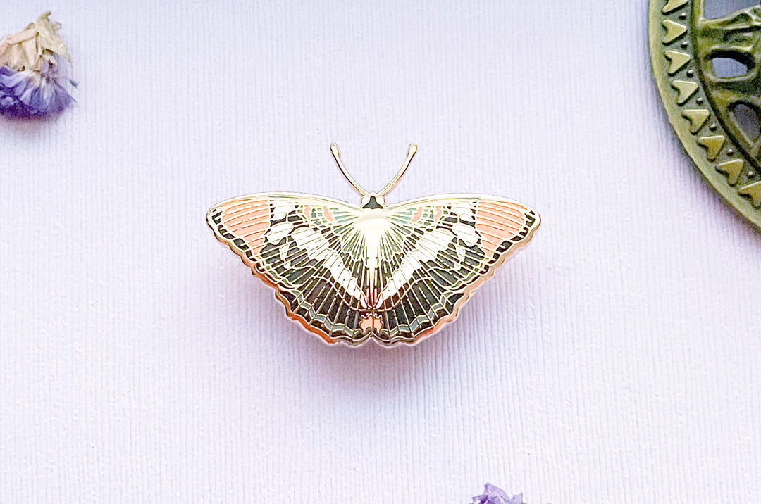California Sister Butterfly (Adelpha californica) Enamel Pin