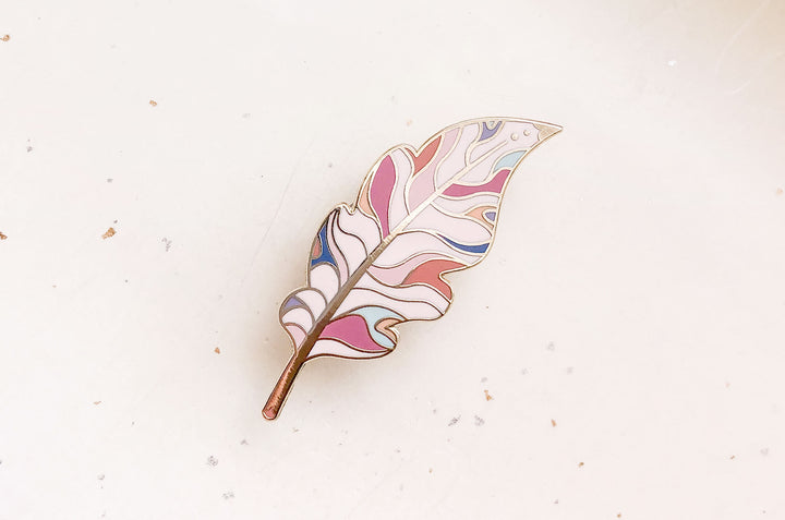 Sphinx Feather Enamel Pin