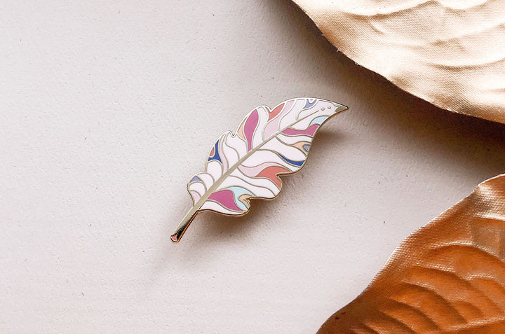 Sphinx Feather Enamel Pin