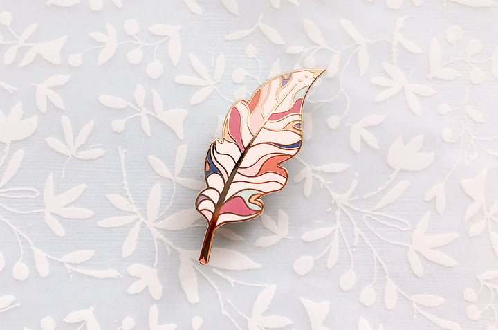 Sphinx Feather Enamel Pin