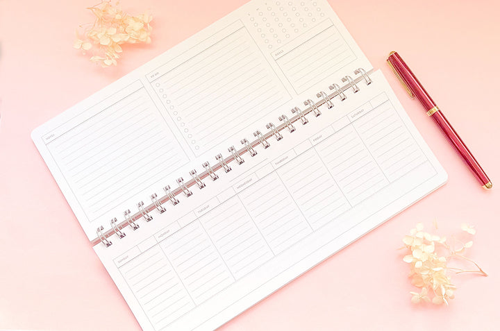 Nighttime Cityscape Weekly Planner