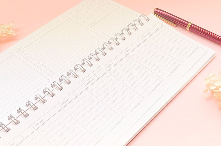 Nighttime Cityscape Weekly Planner