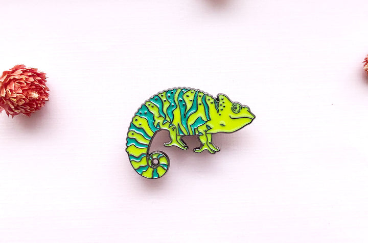 Chameleon Color Changing Enamel Pin
