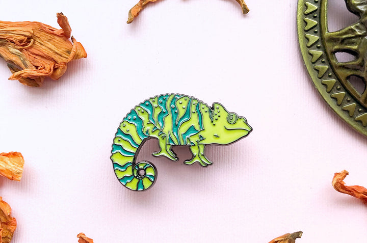 Chameleon Color Changing Enamel Pin