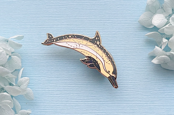 Caelum Common Dolphin Enamel Pin