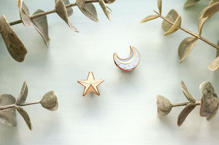 Cosmic Objects Board Filler Enamel Pin Set