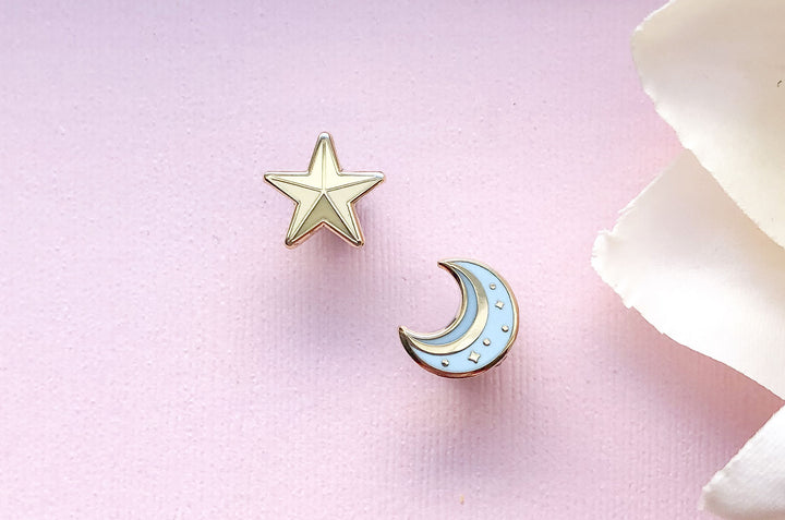 Cosmic Objects Board Filler Enamel Pin Set