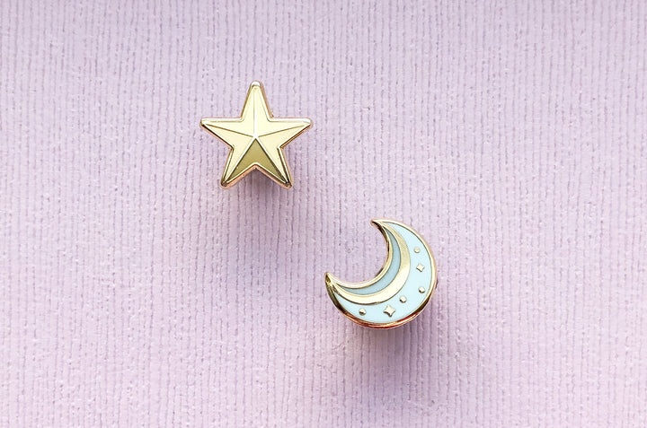 Cosmic Objects Board Filler Enamel Pin Set