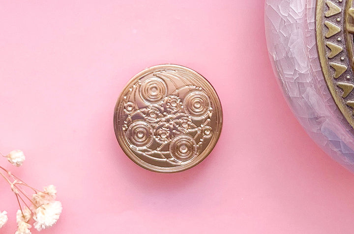 Crop Circles Gold Plated Pin