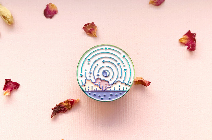 Star Fall Pin
