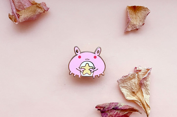 Chibi Crab Enamel Pin