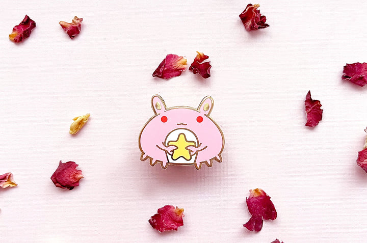 Chibi Crab Enamel Pin