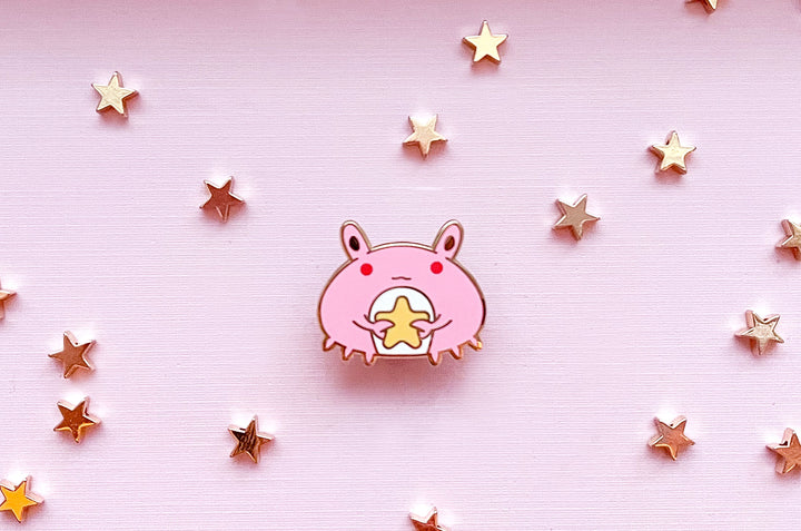 Chibi Crab Enamel Pin