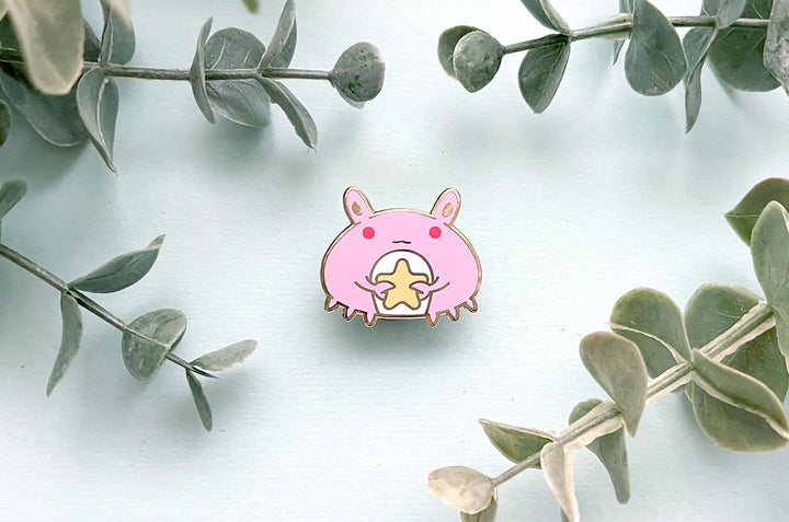 Chibi Crab Enamel Pin