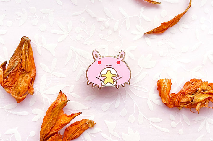 Chibi Crab Enamel Pin