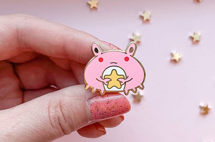Chibi Crab Enamel Pin