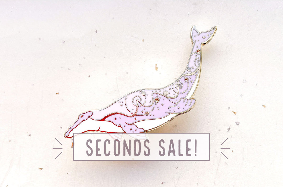 Ancient Dorudon Enamel Pin (Seconds)