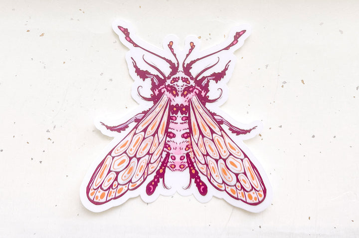 Fantasy Bee Clear Vinyl Sticker