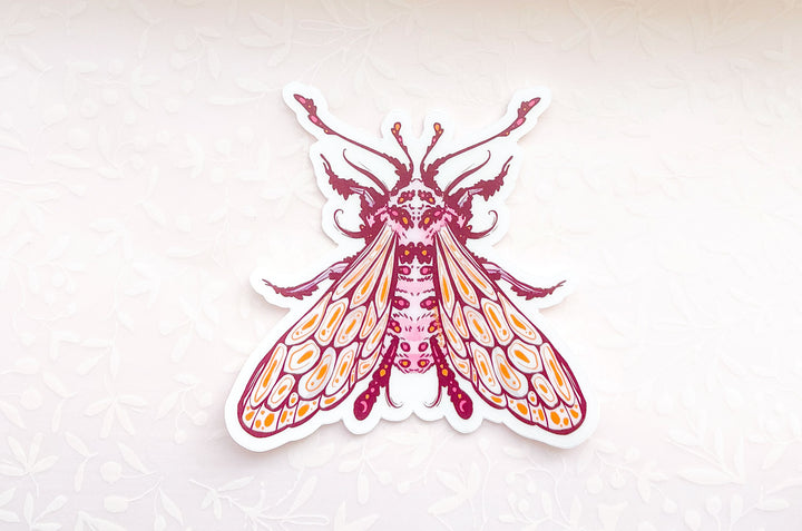Fantasy Bee Clear Vinyl Sticker