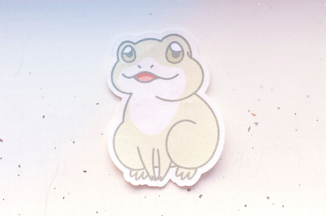 Cute Froggy Microfiber Sticker