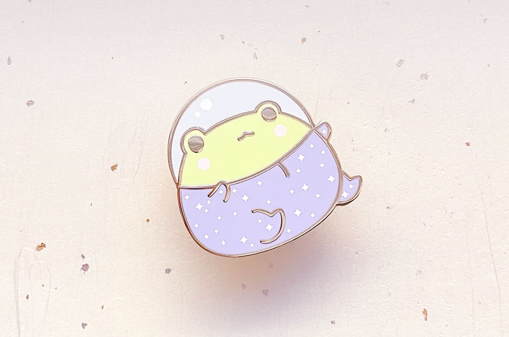 Gogo the Space Frog Enamel Pin
