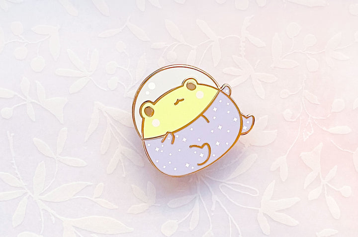 Gogo the Space Frog Enamel Pin