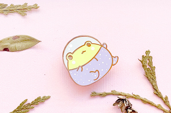 Gogo the Space Frog Enamel Pin