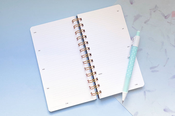 Starry Goldfish Week on Two Pages Planner