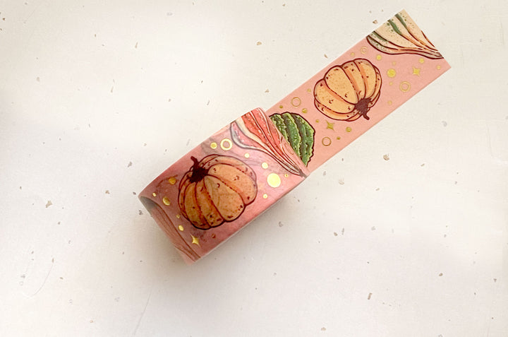 Oh My Gourd Gold Foil Washi Tape