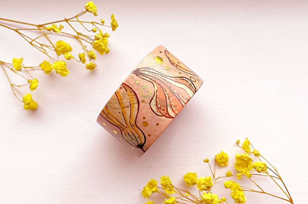 Oh My Gourd Gold Foil Washi Tape