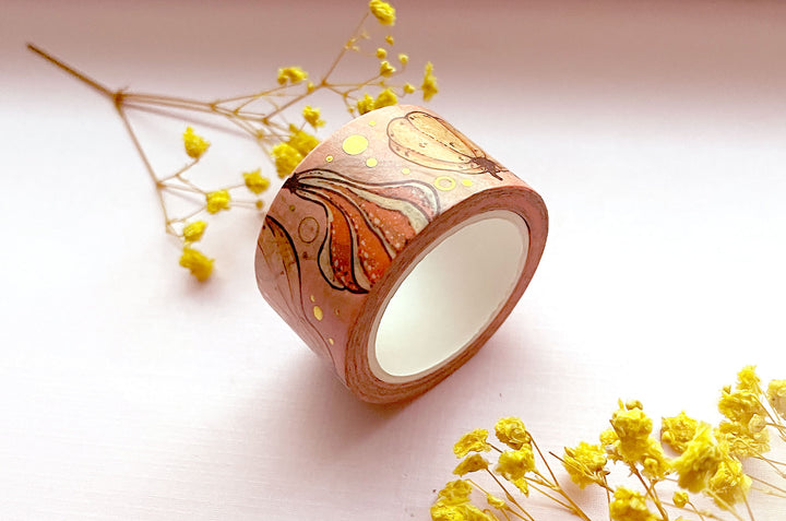 Oh My Gourd Gold Foil Washi Tape