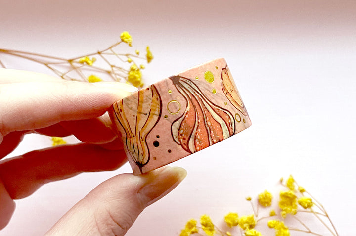 Oh My Gourd Gold Foil Washi Tape