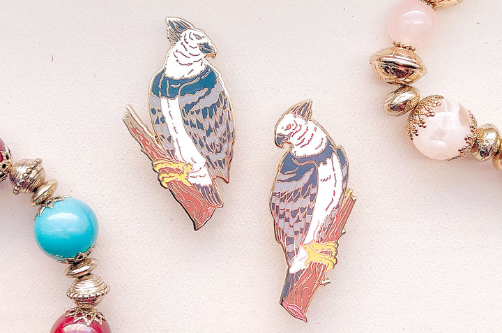Harpy Eagles Enamel Pin Set (Seconds)