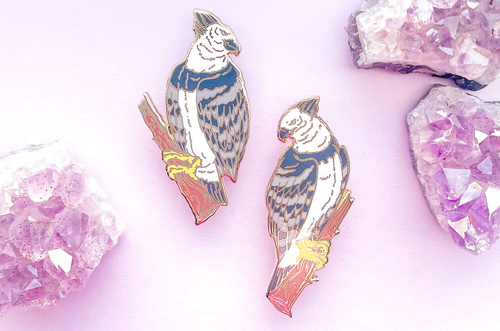 Harpy Eagles Enamel Pin Set (Seconds)