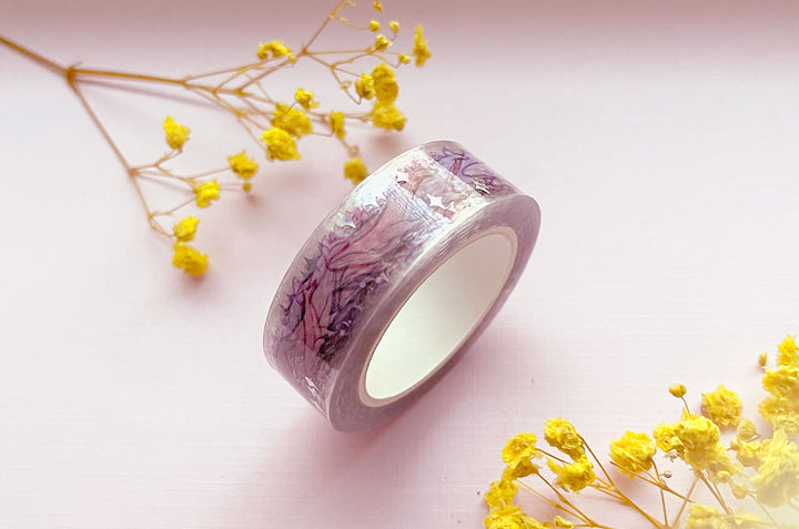 Humpback Whale Pod Silver Foil Clear PET Tape