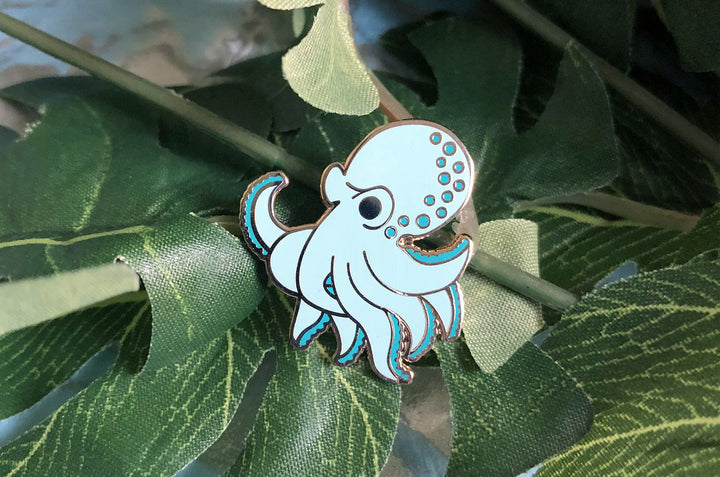 Chibi Octopus Pin