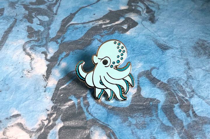 Chibi Octopus Pin